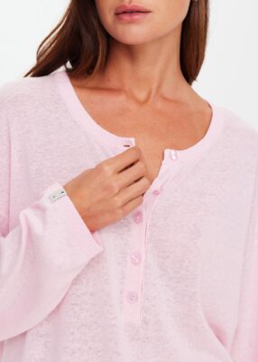 Rylee Knit Button Top