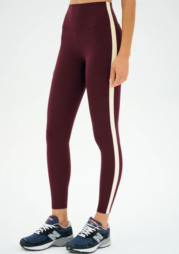 Clare High Waist Rigor burgandy 1