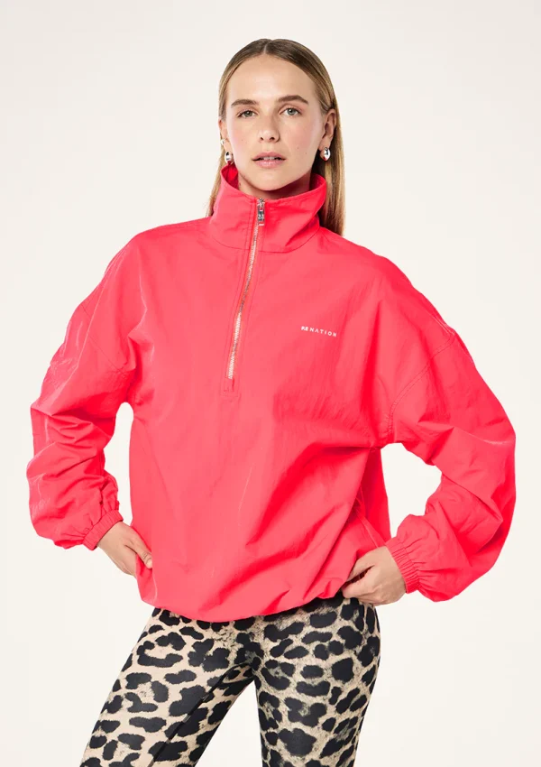 Engage zip jacket in diva pink 1