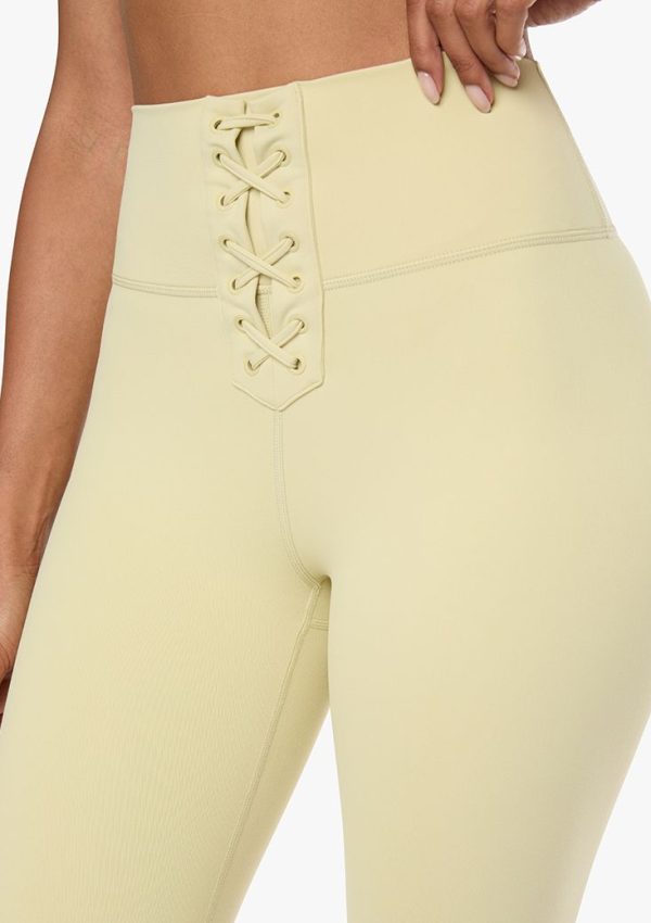 Lace-up Legging wheat 1