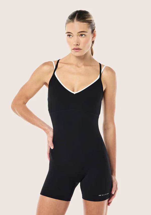 PARAMOUNT UNITARD IN BLACK 1