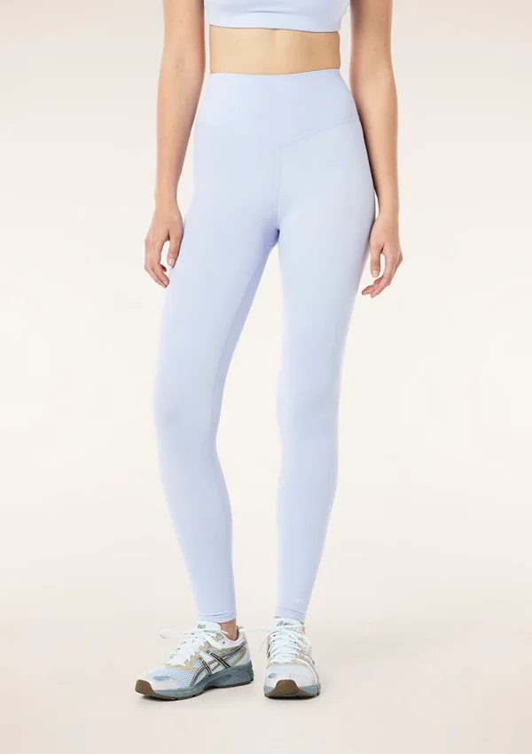 Signature full length legging in heather blue 3