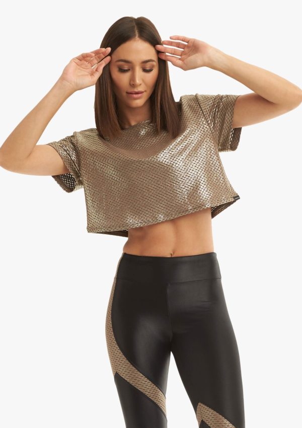 Terrain Netz Crop Top 2